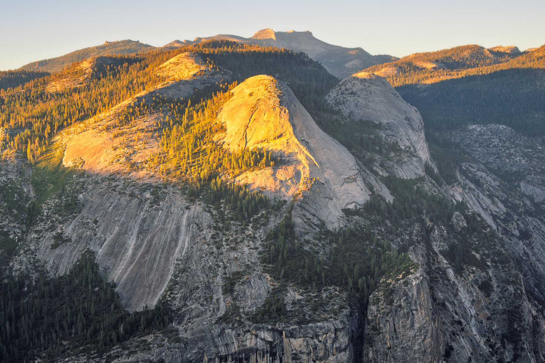 View of Yosemite National Park from Glacier Point