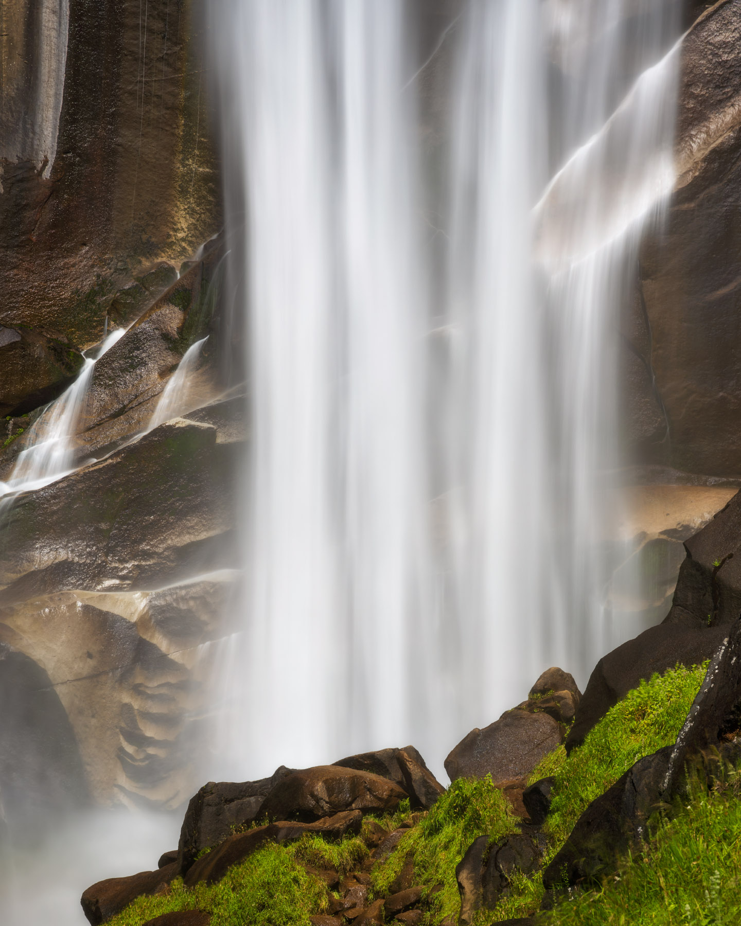Vernal Falls at Yosemite National Park in California.